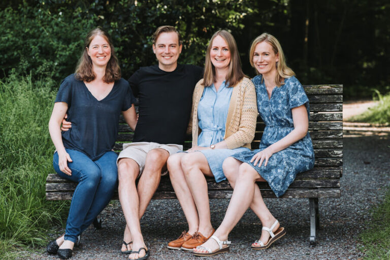 Familienshooting im Garten des Schloss Wartegg's